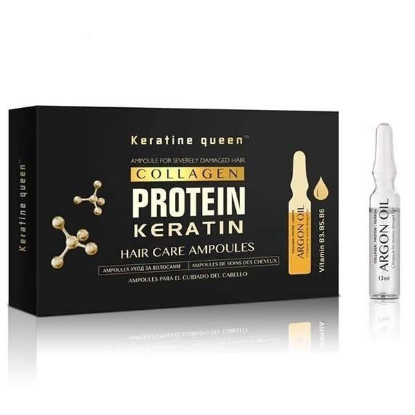 ویال کراتین مو کویین پک 10 عددی Protein keratin