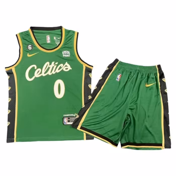 پیراهن شورت بسکتبالی بوستون سلتیک 2023 شماره 0