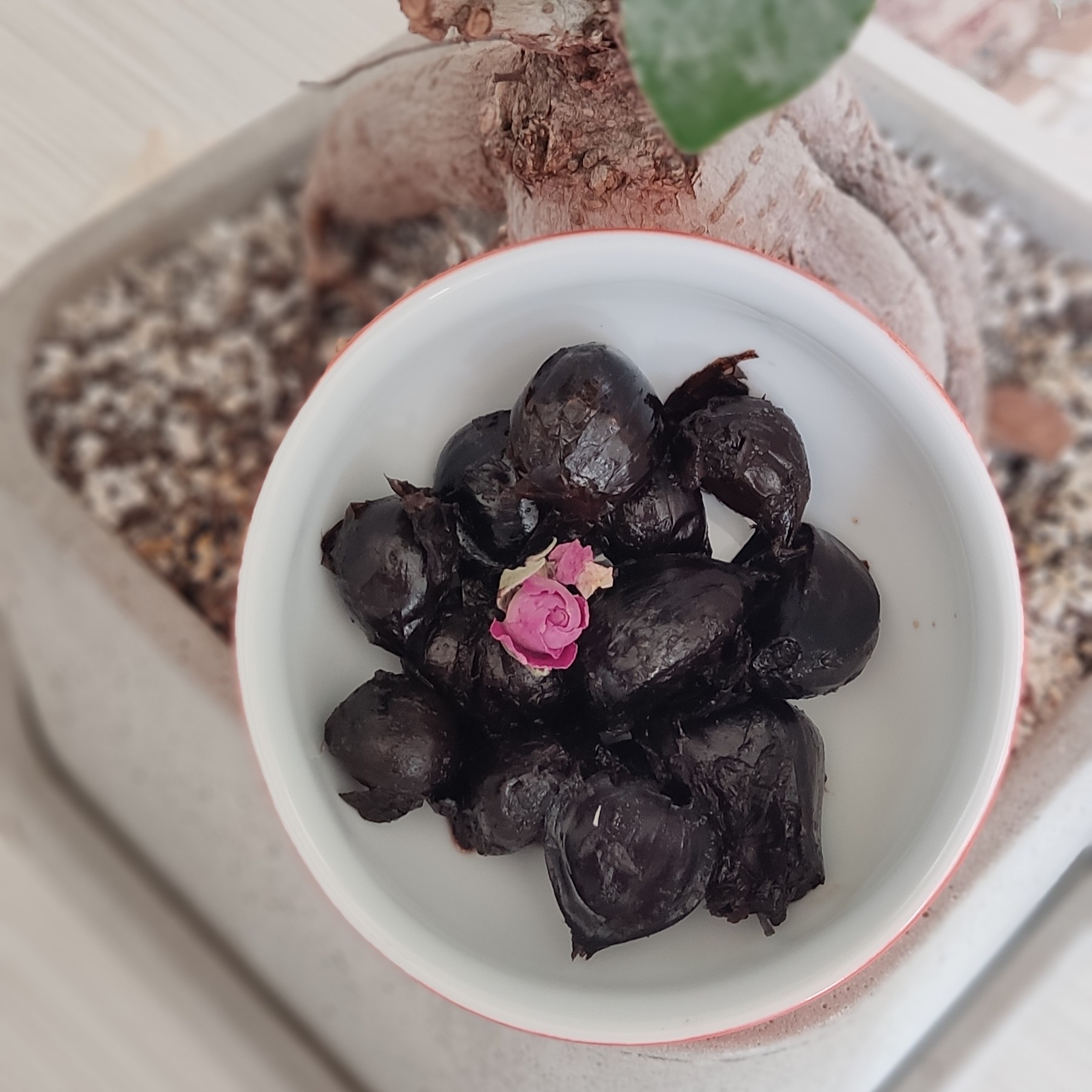 سیر ترشی 45ساله طعم بی نظیر ترش و شیرین،بافت نرم، یک کیلو گرمی با ضمانت