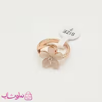 انگشتر دخترانه برند کلیو Clio فرانسه طرح گل کد 172
