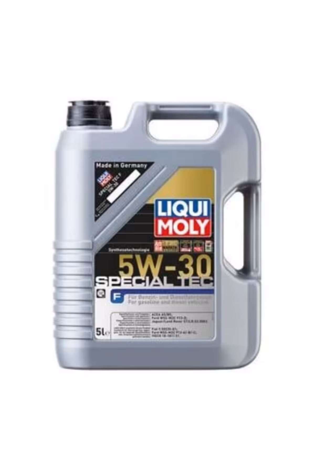 روغن و مکمل موتور 5W30 ویژه TEC F 5 لیتری Liqui Moly