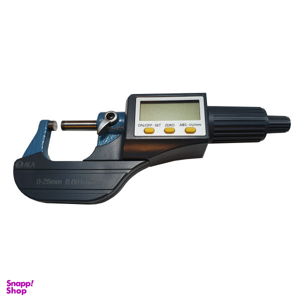 میکرومتر دیجیتالی ای ال ای مدل YP025 با گستره 25-0 میلی متر