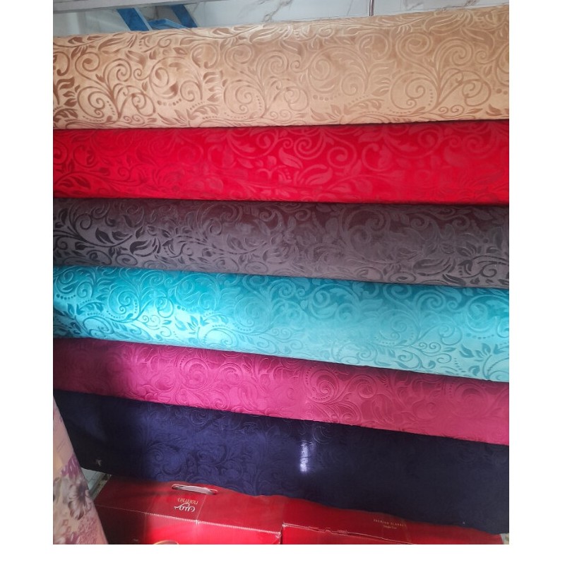 پارچه مخمل طرح دار
