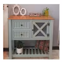 کافه بار و کنسول کنارسالنی چوبی 