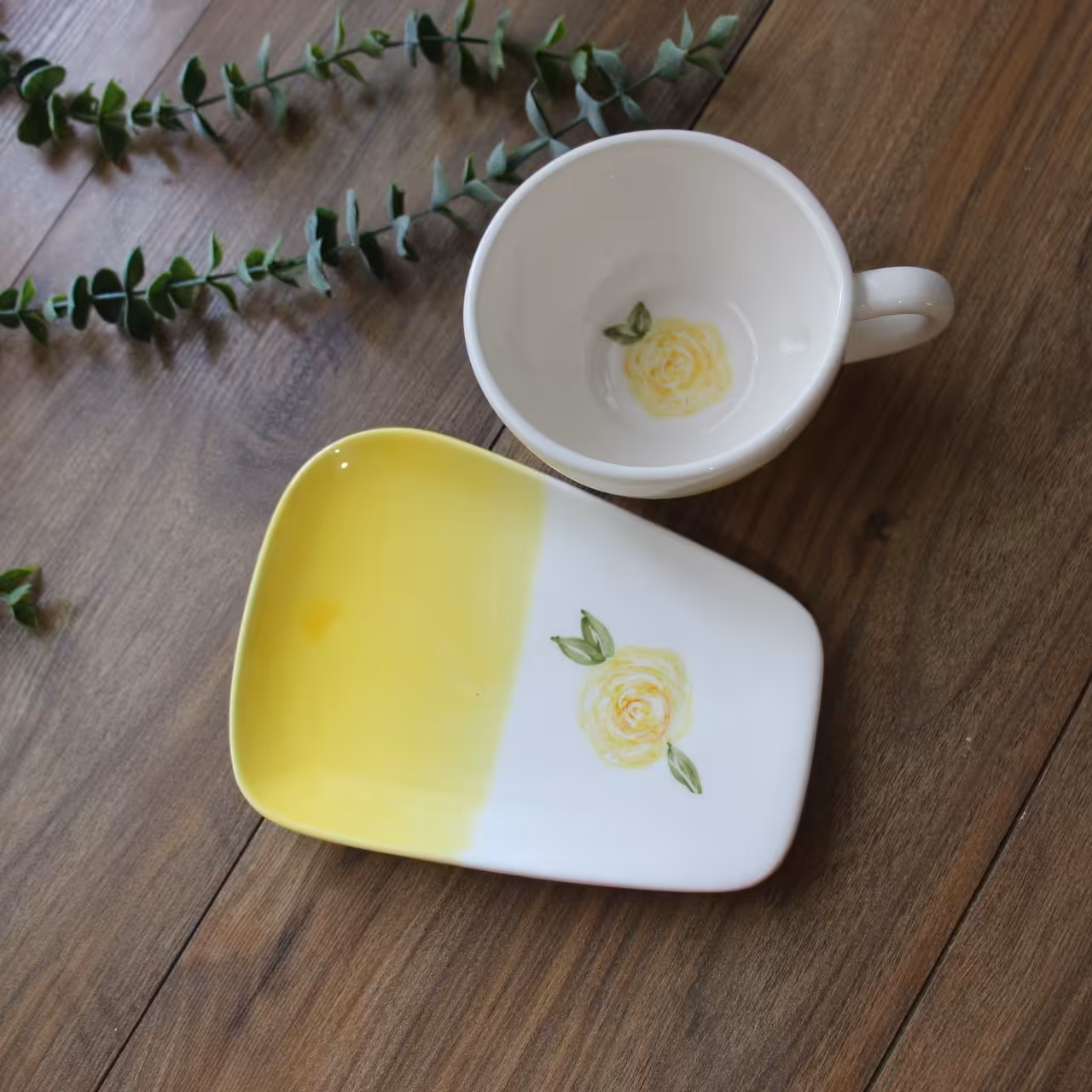 لته خوری کد 605 سرامیکی نقاشی زیرلعابی 