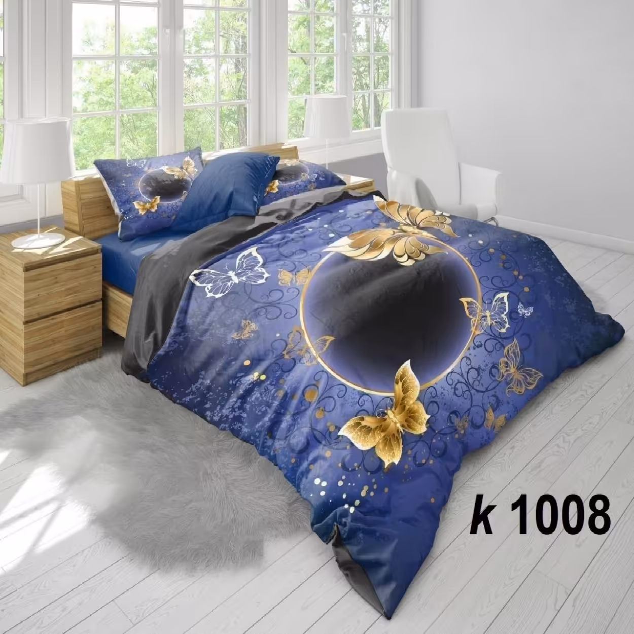 سرویس روتختی ترک إو turkev کد K-1008 دونفره 6 تکه