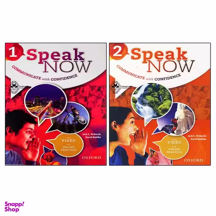 کتاب Speak Now اثر Jack C. Richards And David Bohlke انتشارات اشتیاق نور جلد 1و 2