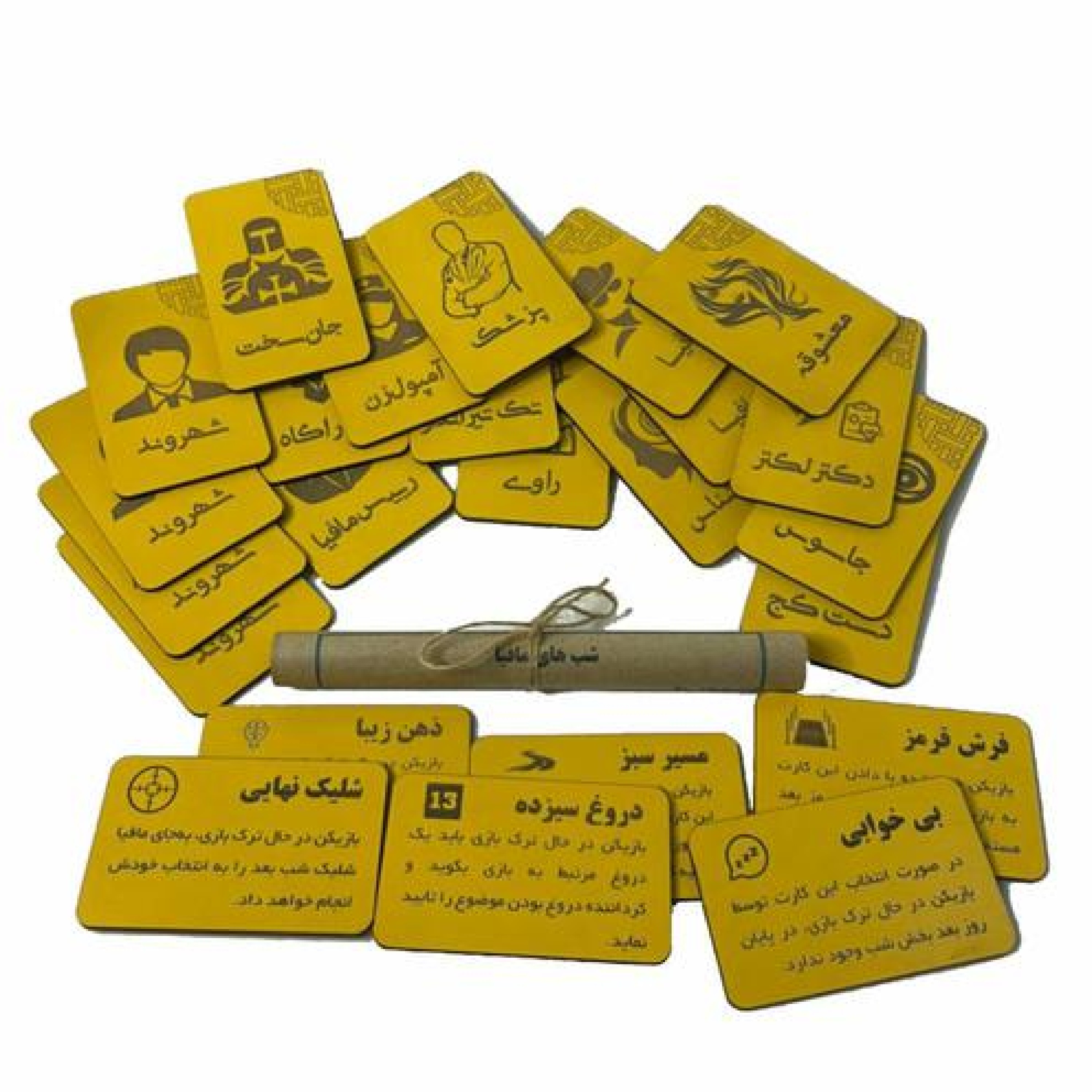 بازی فکری مافیا چوبی 