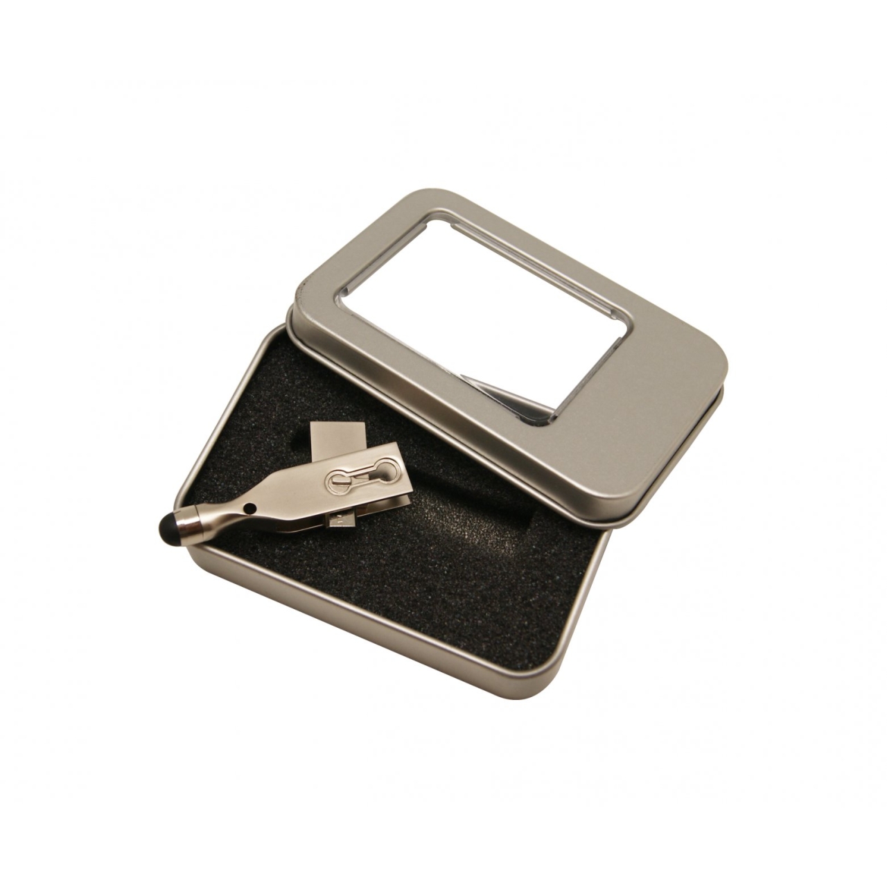 فلش مموری OTG با قلم لمسی مدل V12 ظرفیت16گیگابایت  جعبه