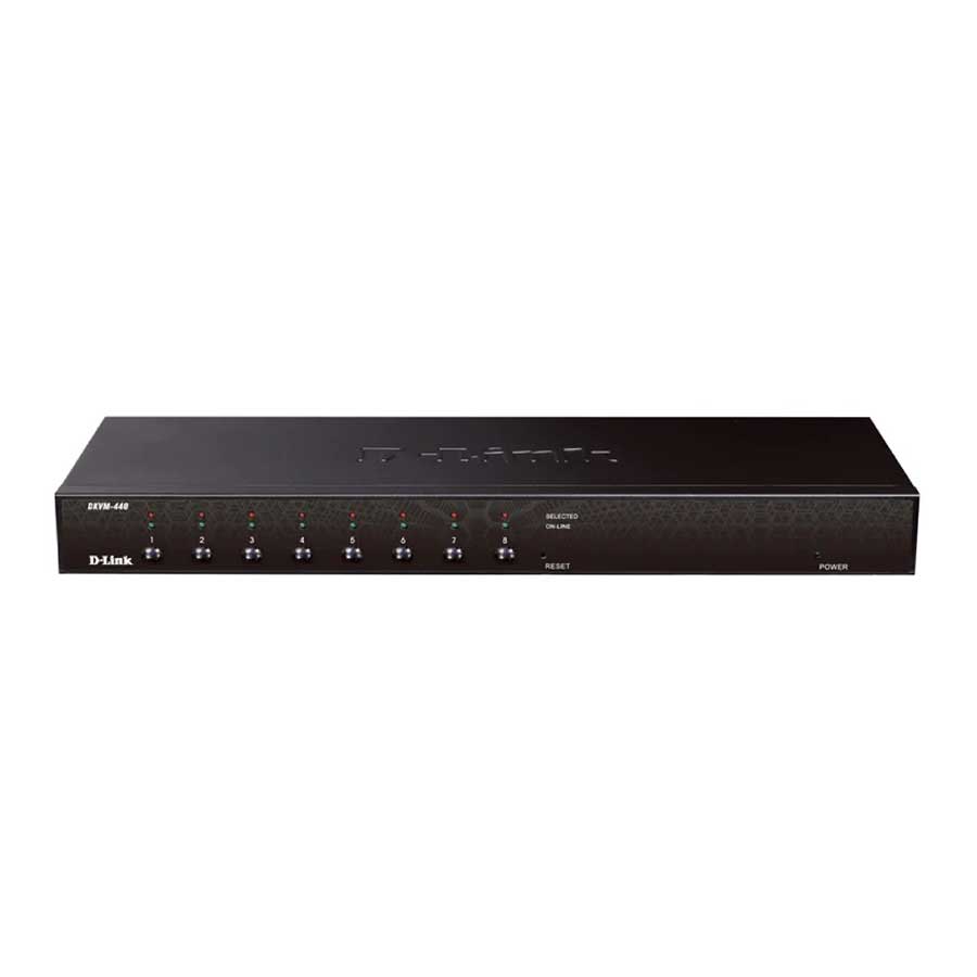 قیمت و خرید سوییچ 8 پورت KVM دی لینک مدل KVM-440/DSE | یاس ارتباط