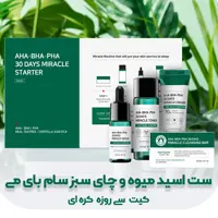 ست اسید میوه و چای سبز سام بای می حجم 90 گرم