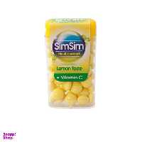قرص خوشبو کننده دهان سیم سیم (Simsim) مدل لیمو وزن 15 گرم