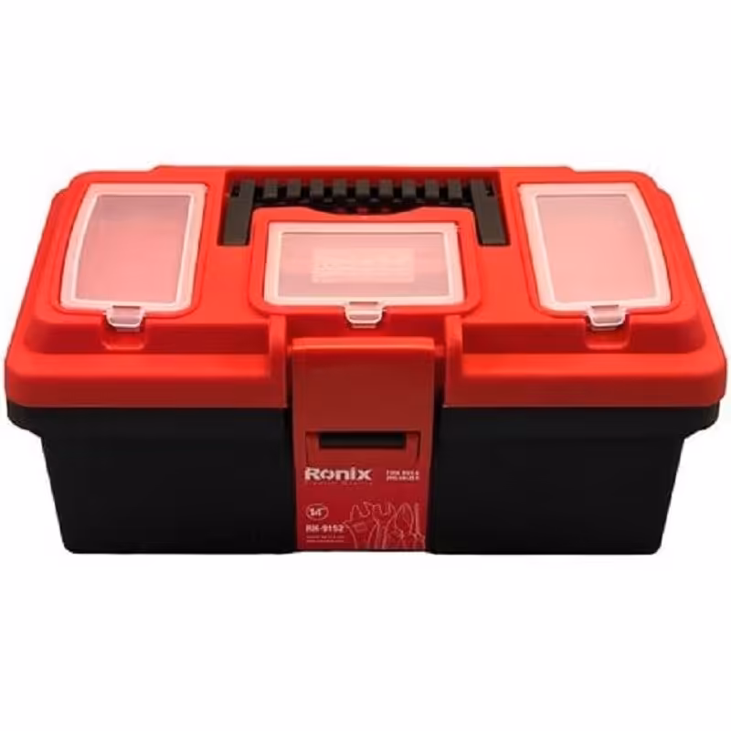 جعبه ابزار  پلاستیکی رونیکس 14 اینچ دو طبقه