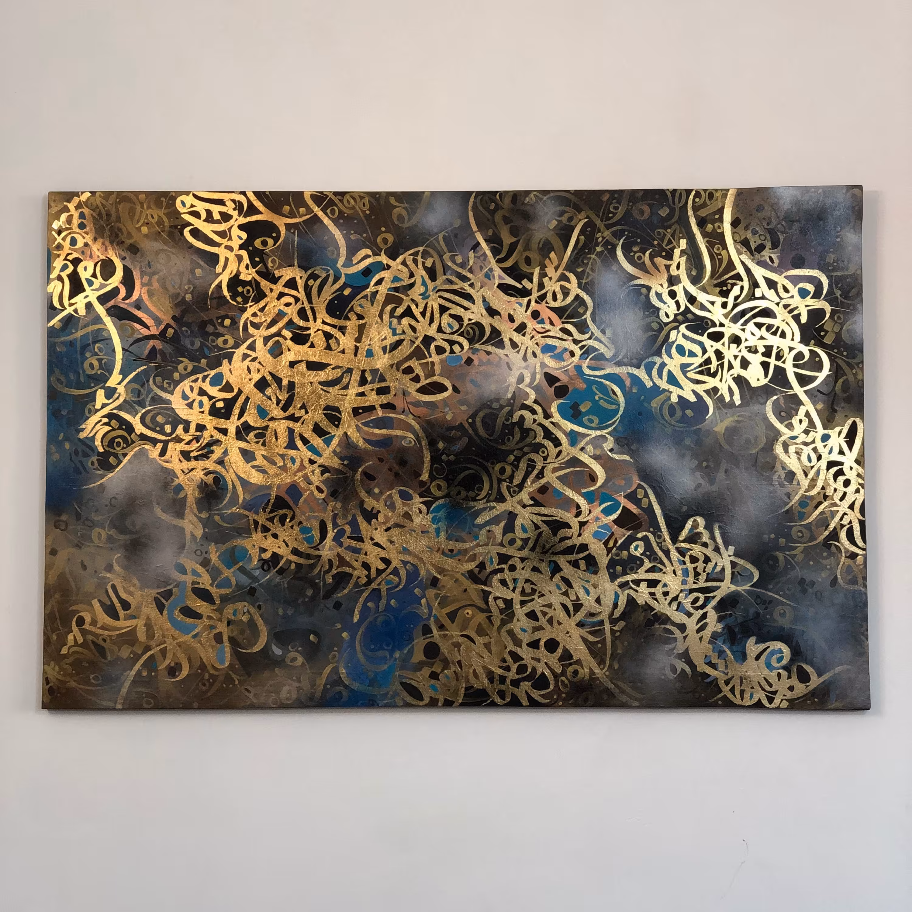 تابلو نقاشیخط بداهه