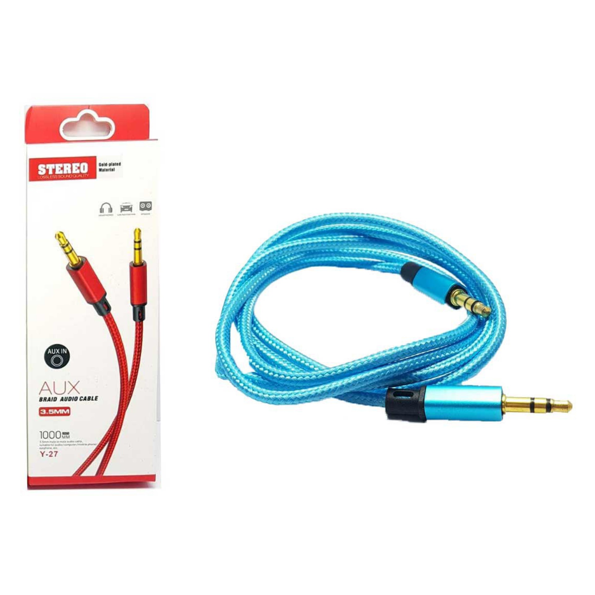 کابل Aux کنفی مدل Y-27 استریو کیفیت عالی