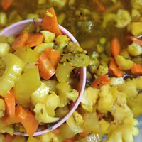 ترشی مخلوط خانگی ریواس