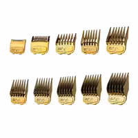 ست ماشین اصلاح وال فلزی طلایی مجموعه 10 عددی