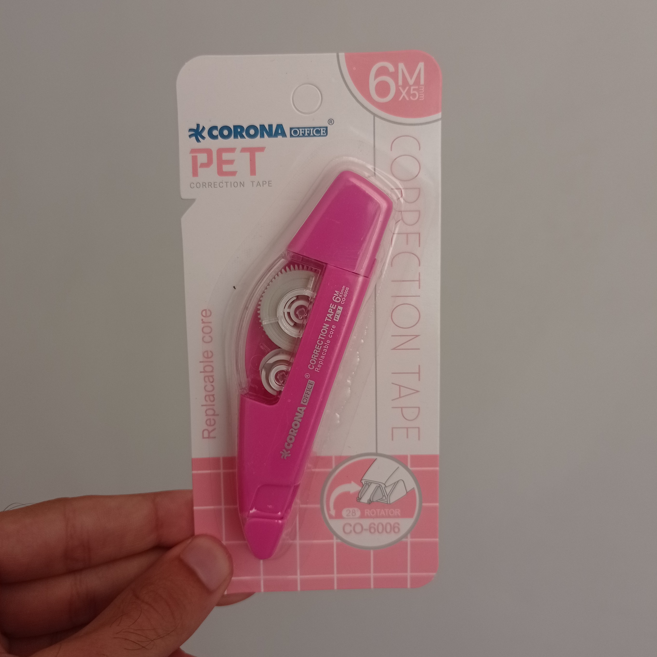 لاک غلط گیر نواری کرونا  مدل 6 متری  