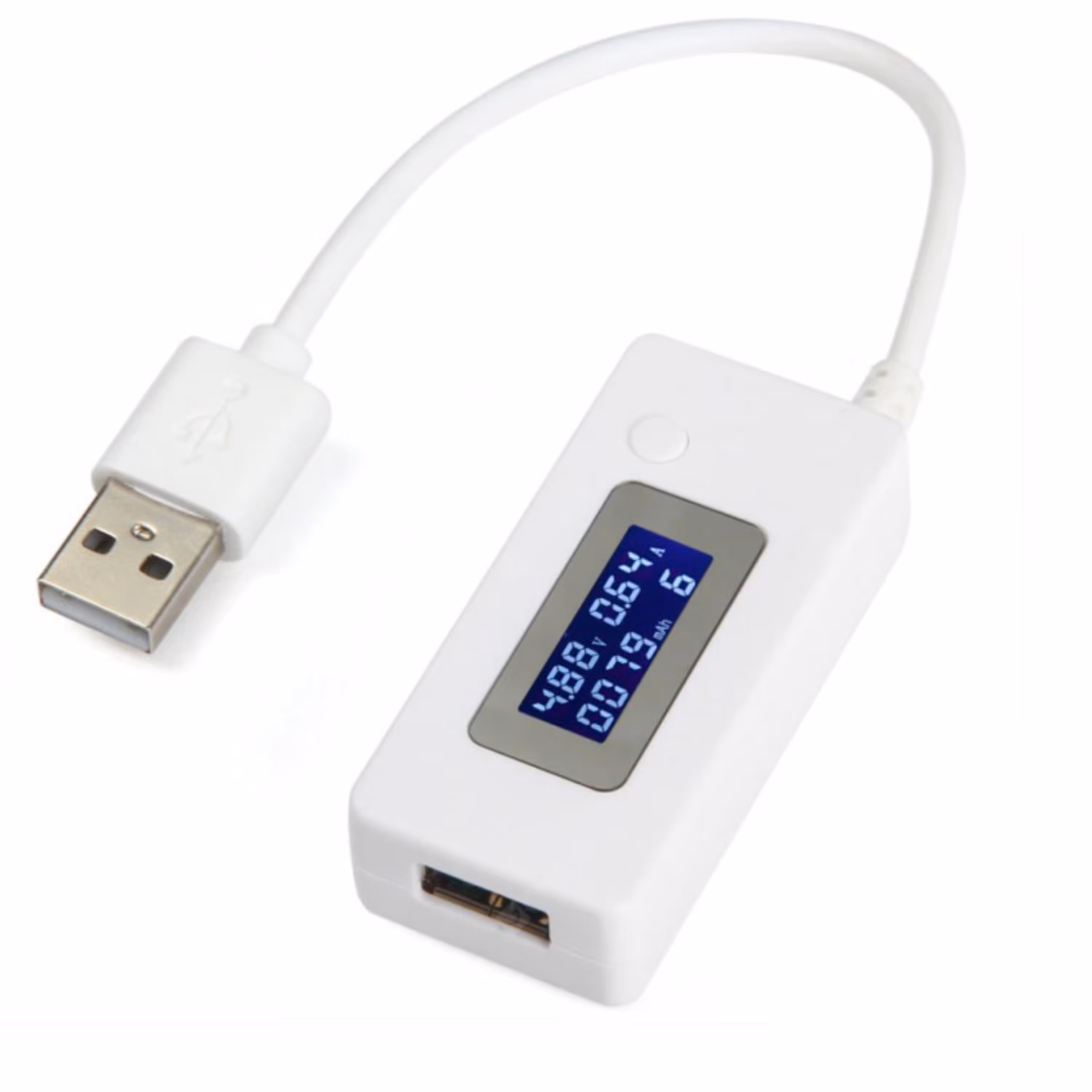 ماژول نمایش ولتاژ  جریان و میزان شارژ USB و Micro USB