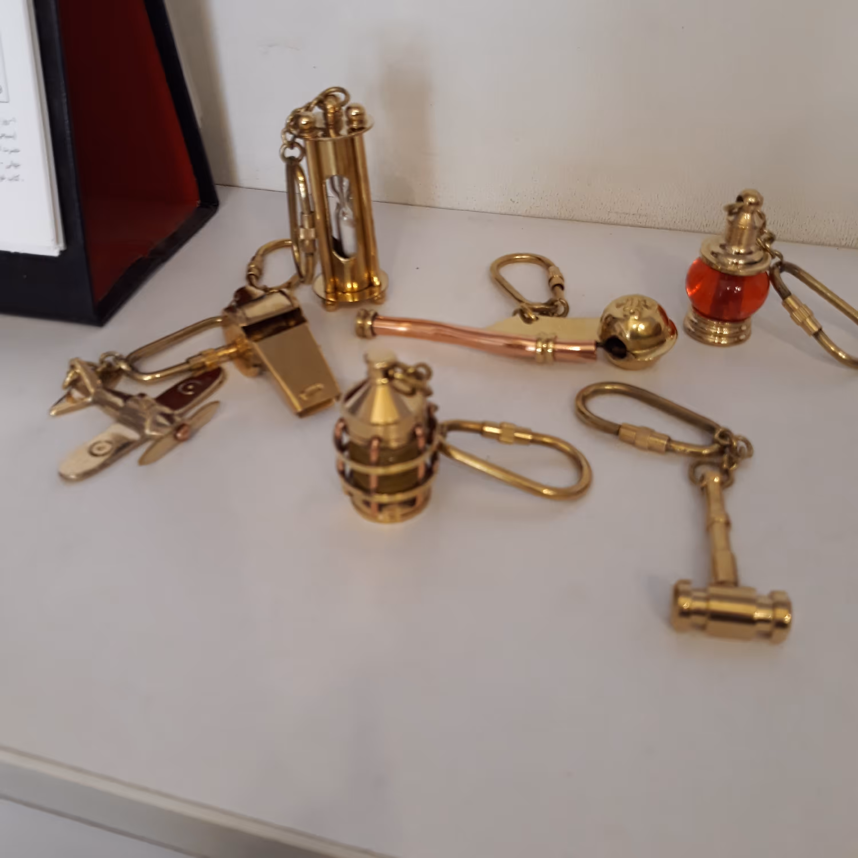 جاکلیدی جاسوئیچی برنجی کلکسیونی وکمیاب با کیفیت تزیینی دکوری