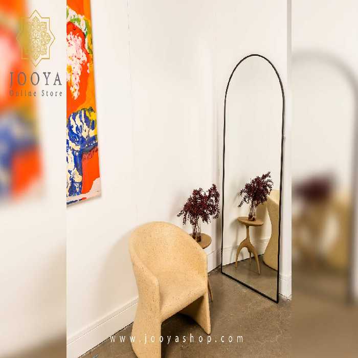 آینه طرح آدینه مشکی سایز 2