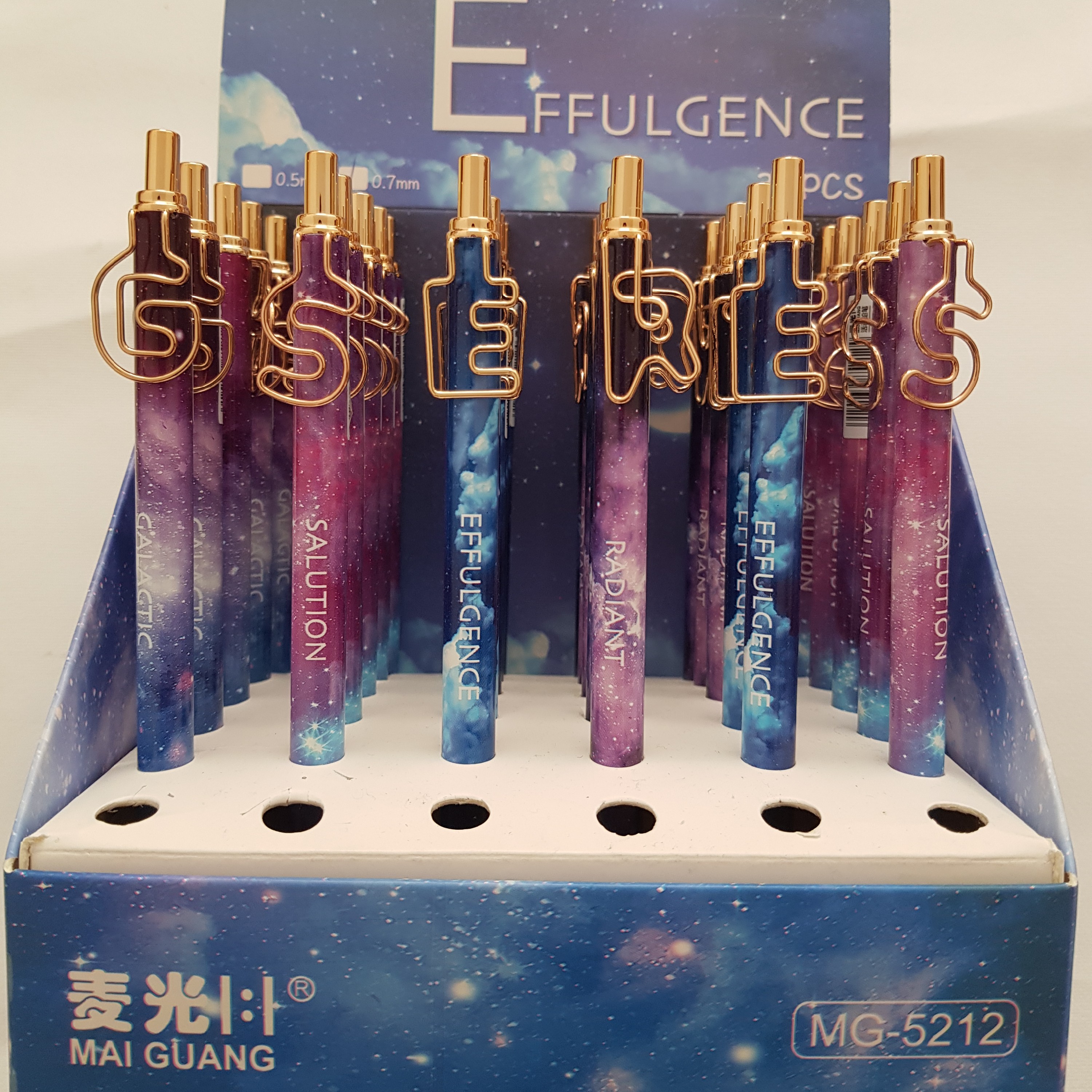 اتود طرح کهکشانی کد MG-5212 نوک 7 دهم