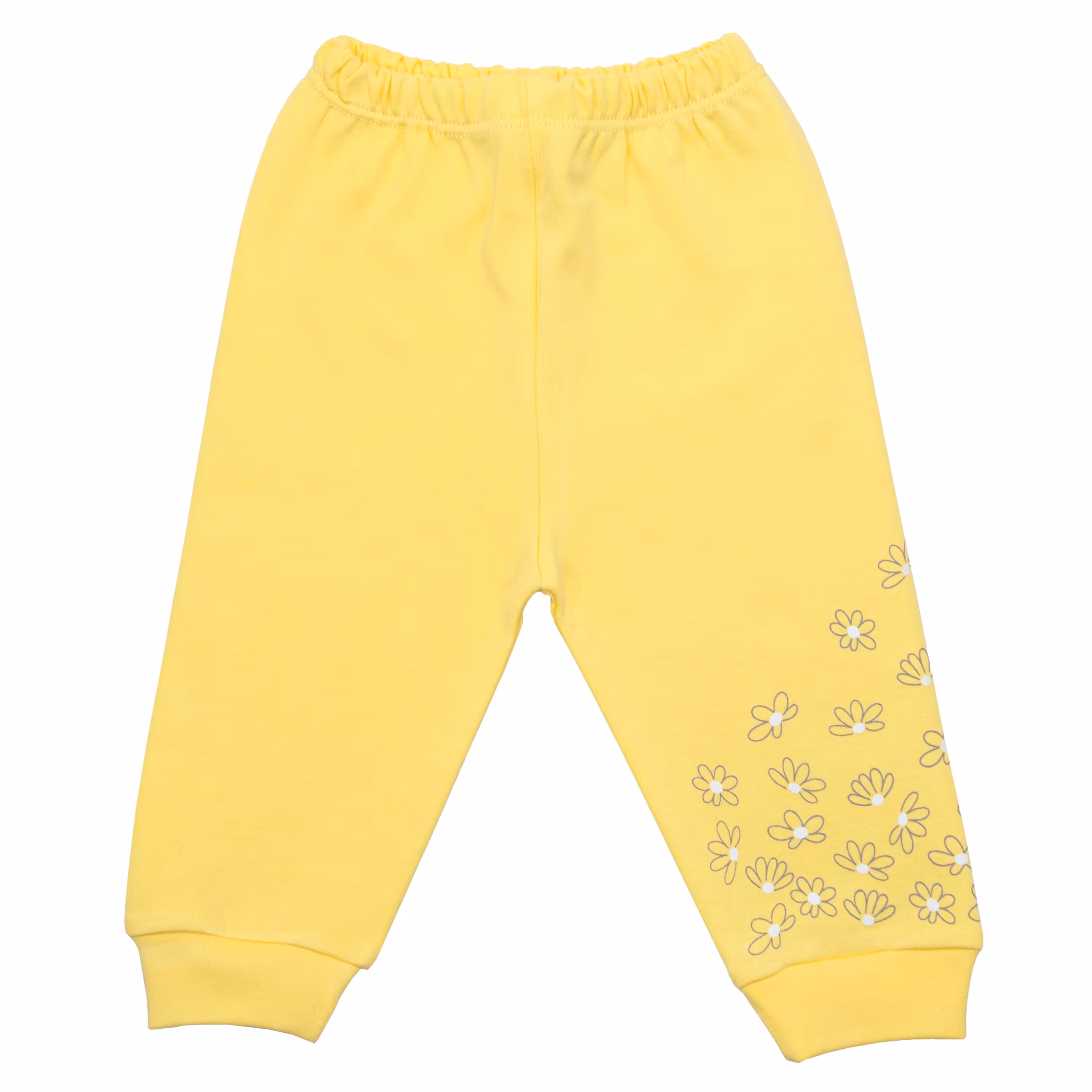 شلوار نوزادی تاینی کیدز مدل آفتابگردان کد SF10108