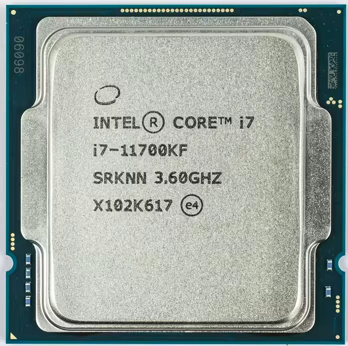 پردازنده CPU اینتل بدون باکس مدل Core i7-11700KF فرکانس 3.60 گیگاهرتز
