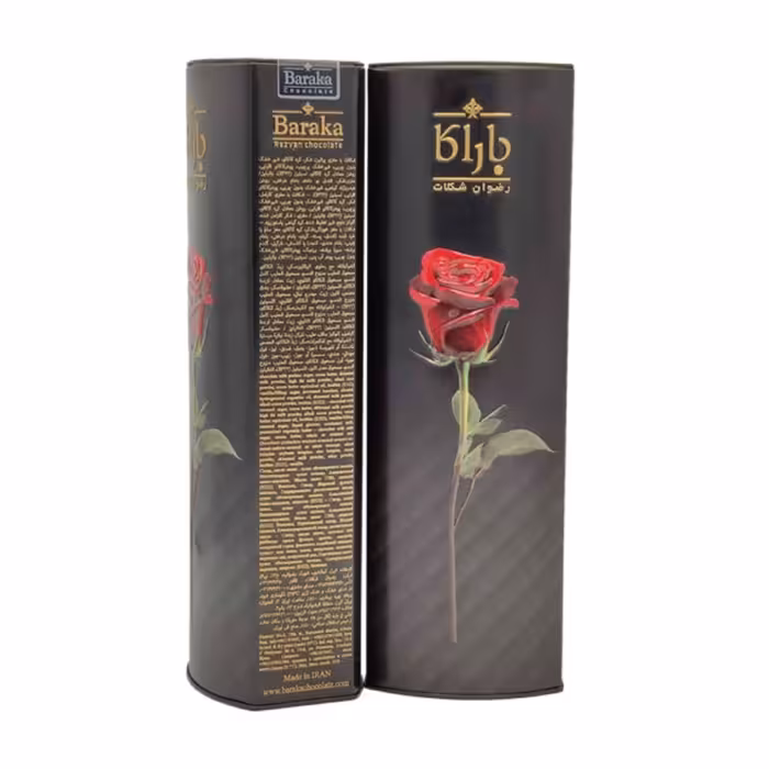 شکلات کادویی رز استوانه ای باراکا
