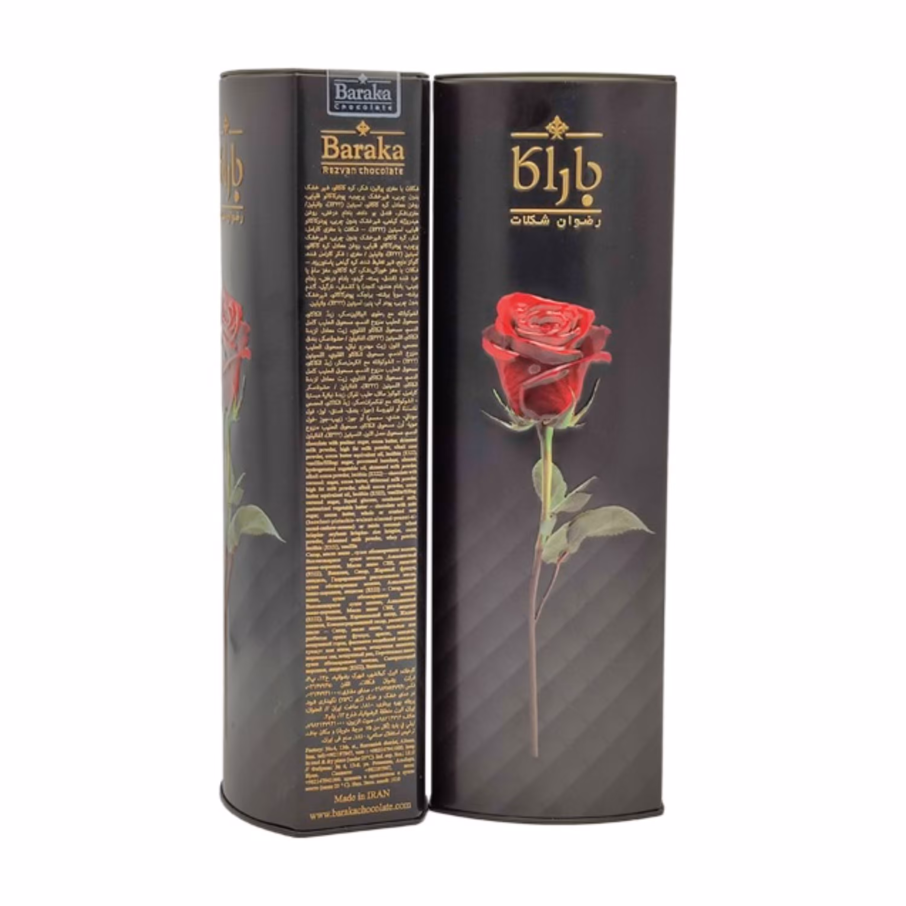 شکلات کادویی رز استوانه ای باراکا