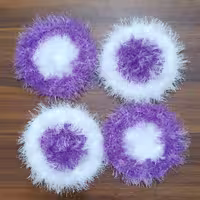 اسکاج بافتنی با کاموا موهر