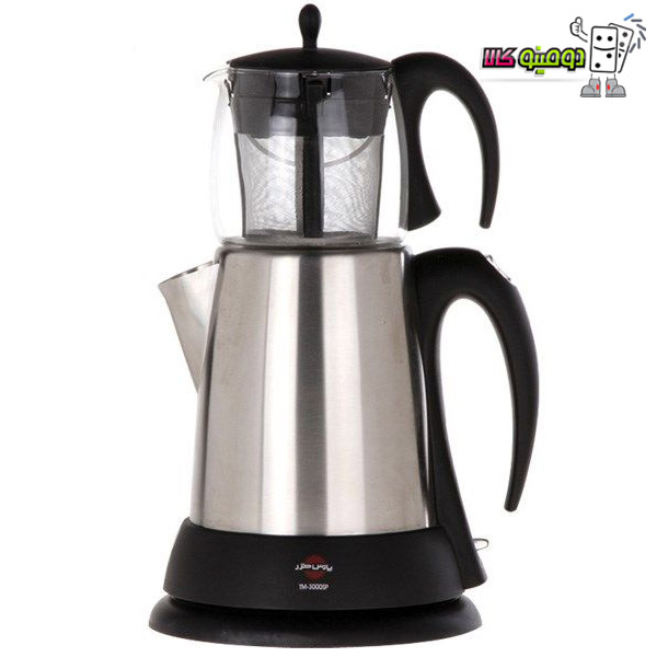 خرید چای ساز پارس خزر مدل TM-3000SP رو همی (دم آور خودکار) - دومینو کالا