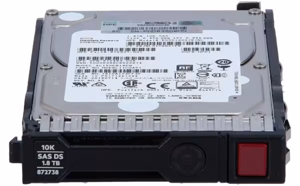 هارد سرور HP 1.8TB SAS 10K 12G SFF