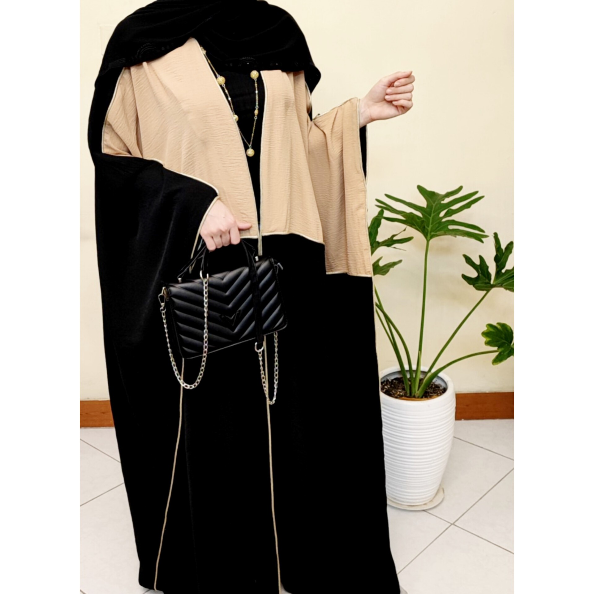 مانتو عبایی حجابی عربی