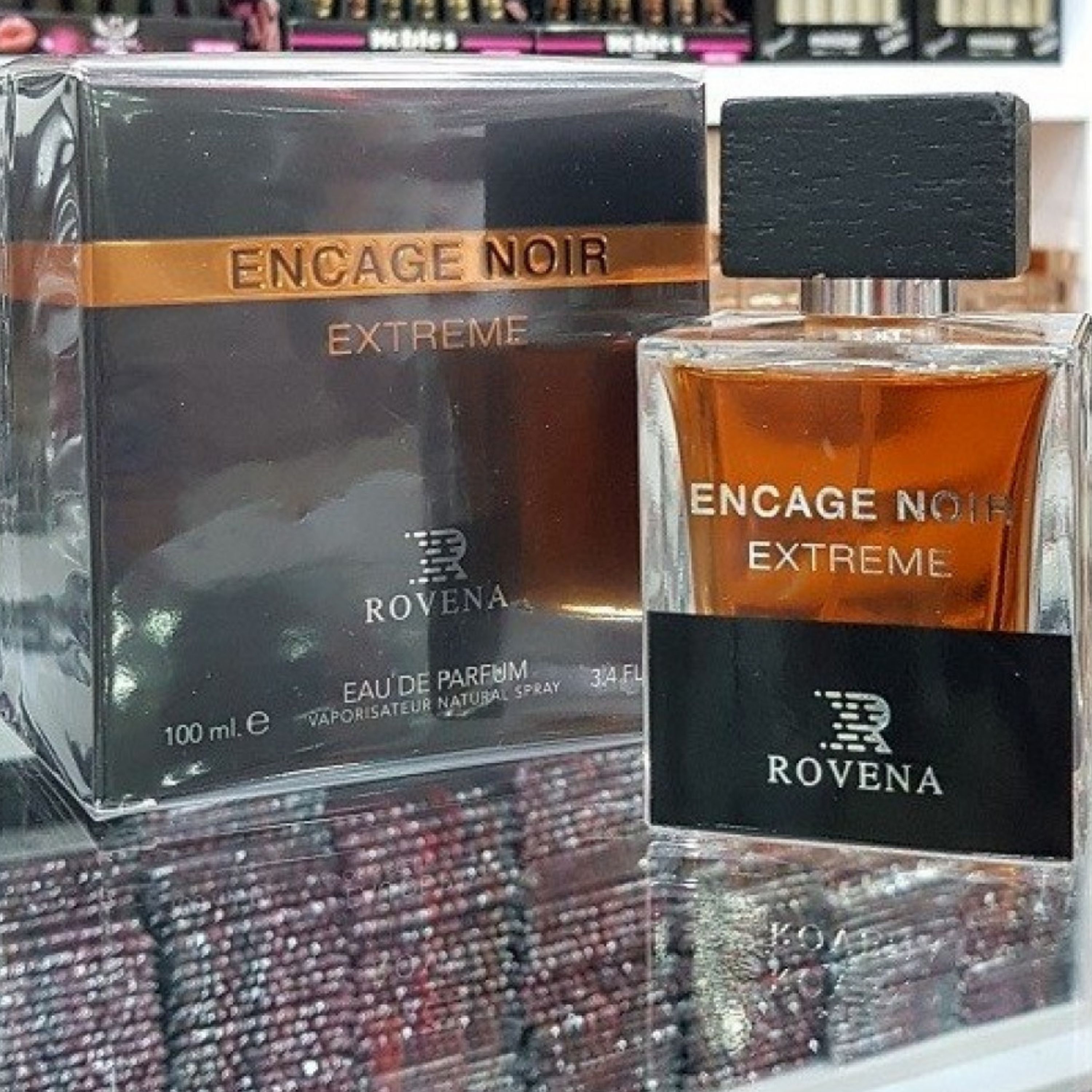 عطر ادکلن روونا انکاگ نویر اکستریم مردانه 100 میل Rovena Encage Noir extreme