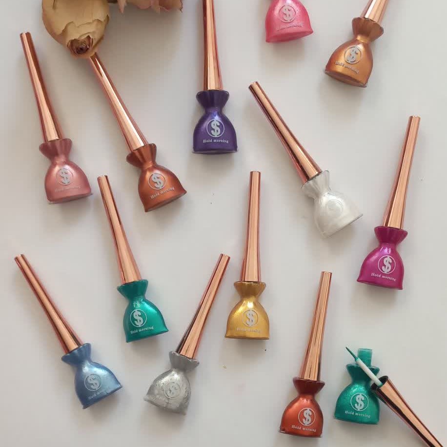 خط چشم رنگی شاین دار