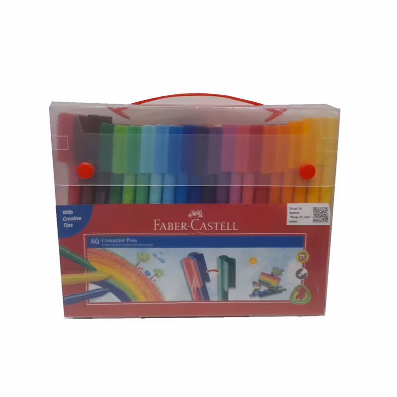 ماژیک 60 رنگ فابر کاستل مدل پیوسته 658