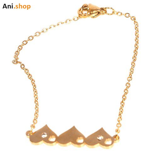 دستبند 3قلب کد28