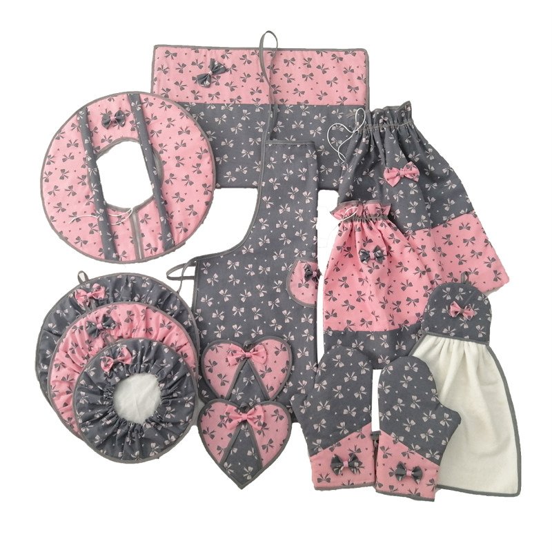 سرویس 13  پا رچه ی آشپزخانه مدل پاپیون