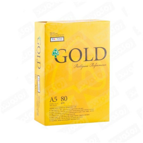 کاغذ A5 گلدبسته 500 عددی 80 گرمی کیفیت عالی
