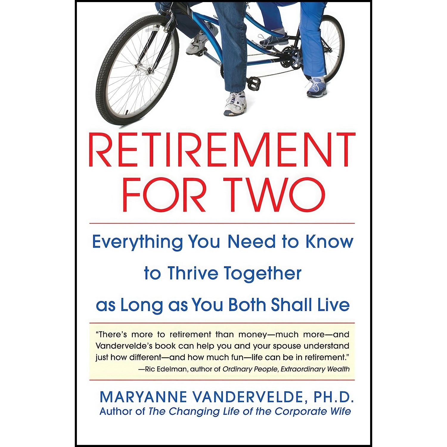 کتاب زبان اصلی Retirement for Two اثر Maryanne Vandervelde