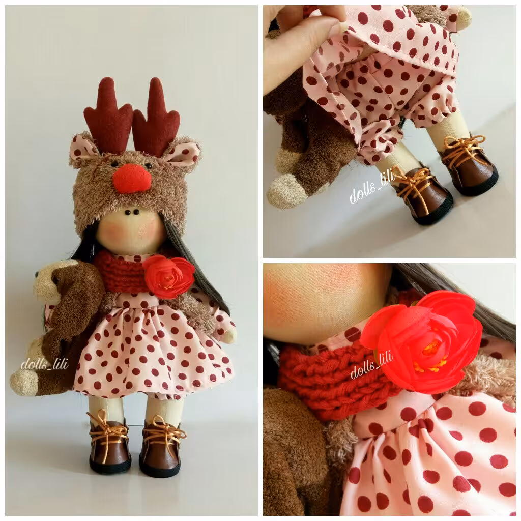 عروسک روسی دستساز  کلارا