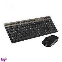 کیبورد و ماوس بی سیم تسکو (Tsco) مدل TKM7106W با حروف فارسی