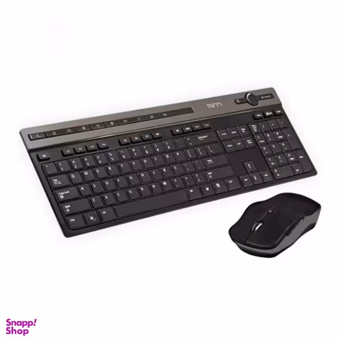 کیبورد و ماوس بی سیم تسکو (Tsco) مدل TKM7106W با حروف فارسی