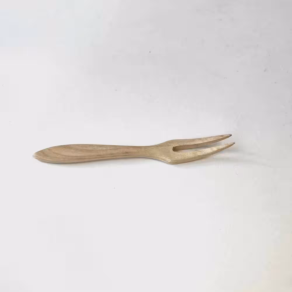 زیتون خوری چوبی 12 سانتی -بلوط