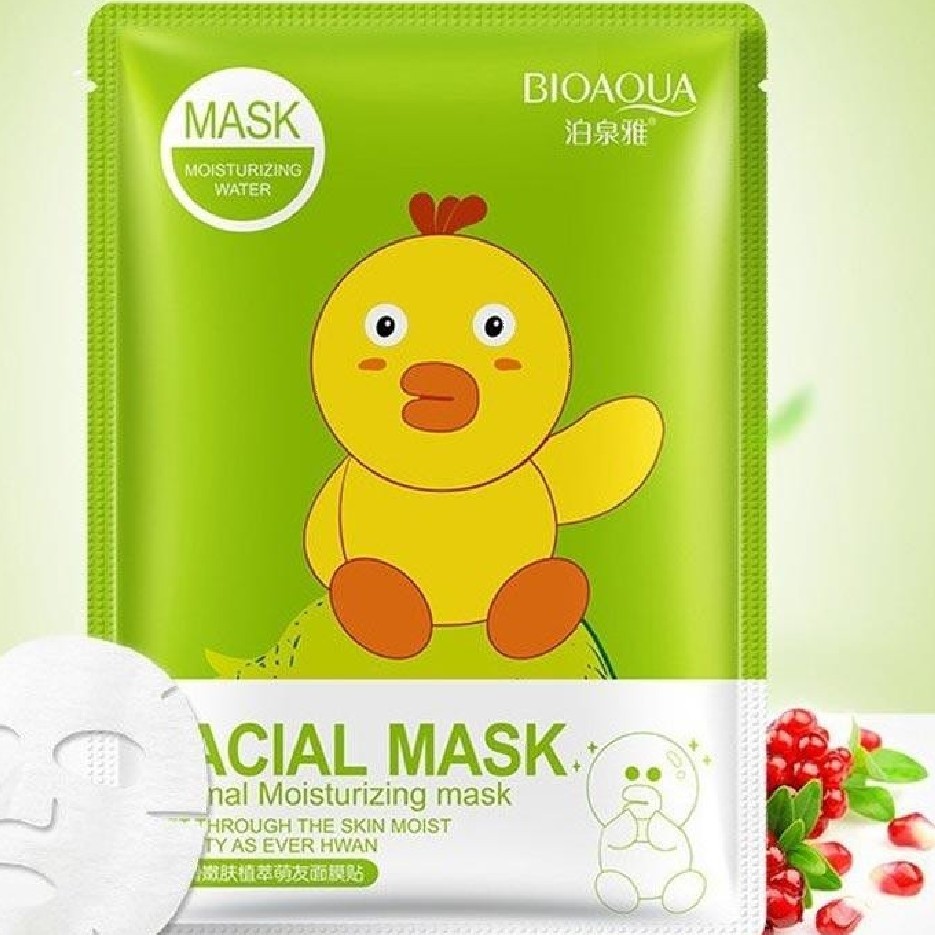 ماسک نقابی ورقه جوجه اردک بیوآکوا