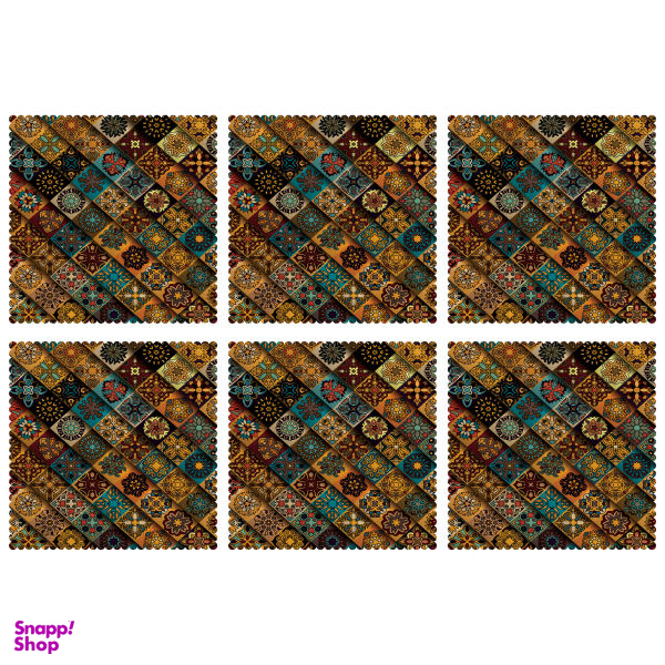 زیربشقابی مدل U1-42524 بسته 6 عددی