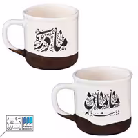ماگ سفالی تایپوگرافی طره