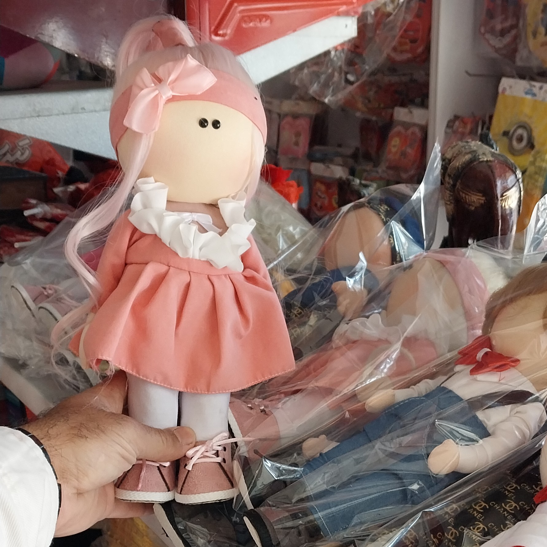 عروسک روسی درجه 1 مو لخت