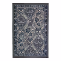 گلیم  (1.5-1)  رنگ دودی   طرح بوستان  در سایزهای مختلف (ارسال پس کرایه)